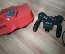 Nintendo virtual boy with controller