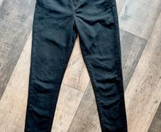 Classic Levis  Premium 720 Black Denim High Rise Super Skinny Jeans W29 Uk10-12