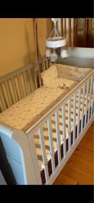 2 x cots (twins) solid very expensive cots