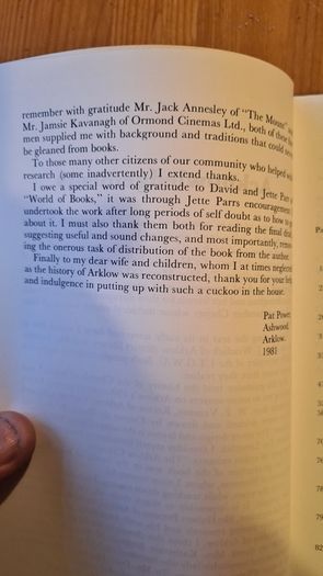 The Arklow Callender.  By P. J. Power. A Chronicle Of Events From Earliest Times To 1900 A.d. Paperback In Very Good Condition. .