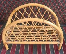 Bamboo Magazine Rack