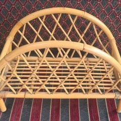 Bamboo Magazine Rack