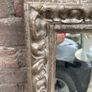 pair of vintage ornate framed mirrors old pub window divider originally mounted back to back Image 10