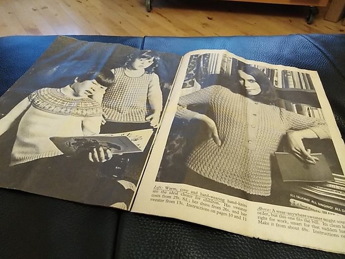 Vintage Woman's Own knitting booklet - price includes postage