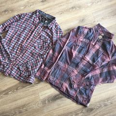 Hilfiger Tommy Superdry and more women's long sleeve shirts size L size XL bundle