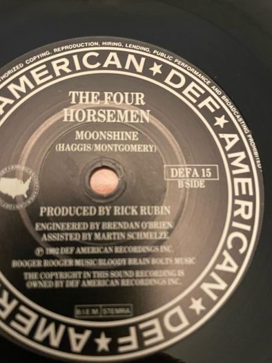 The Four Horsemen - Rockin' Is Ma Business (7" Single)