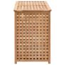 Laundry Bin 87.5x46x67 cm Solid Walnut Wood Image 7