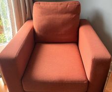 Burnt Orange Armchair