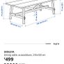 6 Seater Kitchen Table and 2 benches Image 6