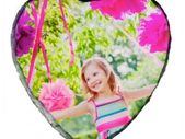 Photo Slate 14 X 14cm Heart