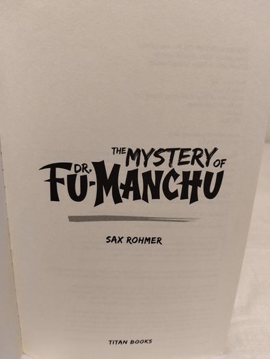 The Mystery of Dr. Fu-Manchu