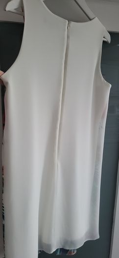 The Collection Debenhams white with floral overlay dress Sz 14