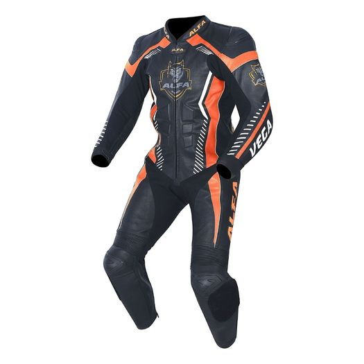 ALFA Vega Motorcycle 1piece Racing Leather Suits - XS to 7XL