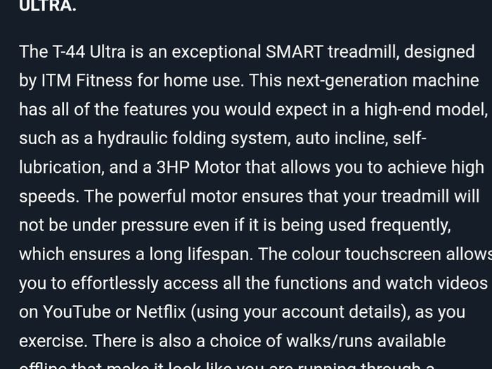 Treadmill