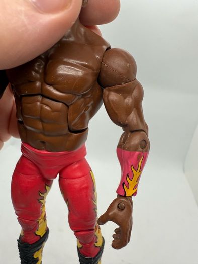 wwe elite series 46 Harlem heat booker t action figure