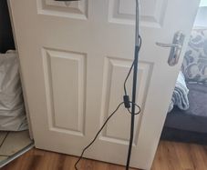 JYSK Black Floor Lamp (HANSSON Model)  Great Condition with bulb
