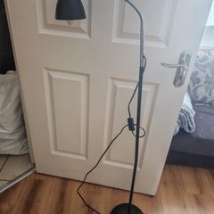 JYSK Black Floor Lamp (HANSSON Model)  Great Condition with bulb