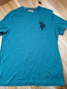 US POLO ASSN Green T-Shirt Size Large