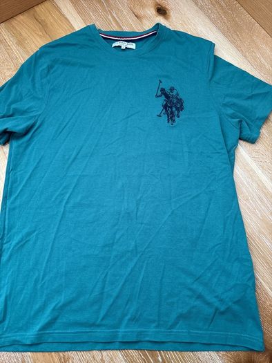 US POLO ASSN Green T-Shirt Size Large