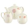 AYNSLEY Bloom Teapot Sugar Cream Set Image 2