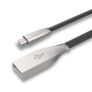 Black 1m Zinc Alloy Data Sync / Lightning USB Cable for iPhone 7 6 6s Plus 5 Image 6