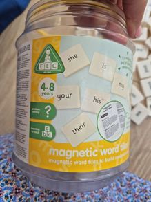 EUC 150 piece Mothercare Magnetic Sight Words