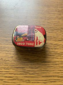 HMV original needle tin