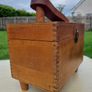 Vintage wooden shoe-cleaning box Image 3
