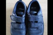 Clarks Boys Black School Shoes Size 12.5G
