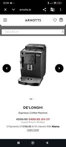 delonghi coffee machine