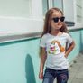 Cute Unicorns Printed Girls T-shirt Tee Top Shirt Birthday Girl Tee Unicorn Tshirt Image 9