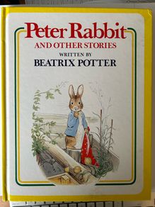 Peter Rabbit & other stories collection book from 1977