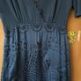 Ghost  cavy silk dress size S /uk 10 , close to new Image 8