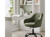 Office Chair Swivel Desk Chair padded  Height Adjustable 110kg Load Capacity Breathable Fabric Study