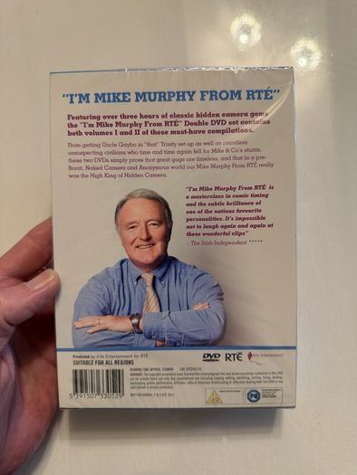 I'm Mike Murphy From RTE. Double DVD. Sealed and New. 200 Mins.