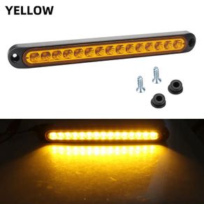 1x Car Light Bar 15LED Bulbs for Car Truck SUV RV Brake Light Signal Side Marker Turn Signal Warning Rear Light 12v 24v
