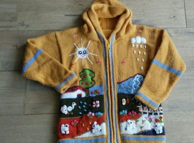 Zip up cardigan age 5-7 approx