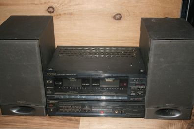 Pioneer Dc-x88z Amplituner And Sharp Speakers (works)