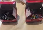 Clips, masking tapes and sellotape
