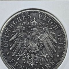 German state funf mark