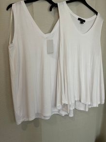 2 New White TShirts