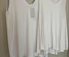 2 New White TShirts