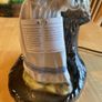 Lamp - Tengra, made in Spain. Girl feeding puppy. Image 7