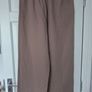 Reiss Linen Wide Leg Trousers - Mink - UK 12 - Fits UK 14 - BNWT RRP 95 Image 8