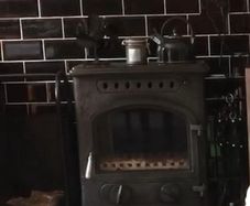 stove with back boiler