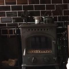 stove with back boiler
