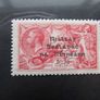 Irish 1922 Dollard 5/- Overprint.Mint hinged.Five Shillings. Image 3