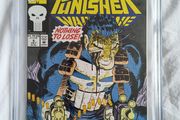 Punisher War Zone Issue 5 CGC 9.8 Graded Comic Book Framed Marvel