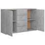 Sideboard Concrete Grey 120x35,5x75 cm Chipboard Image 7