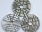 3 STEP White polishing pads + FREE Backer